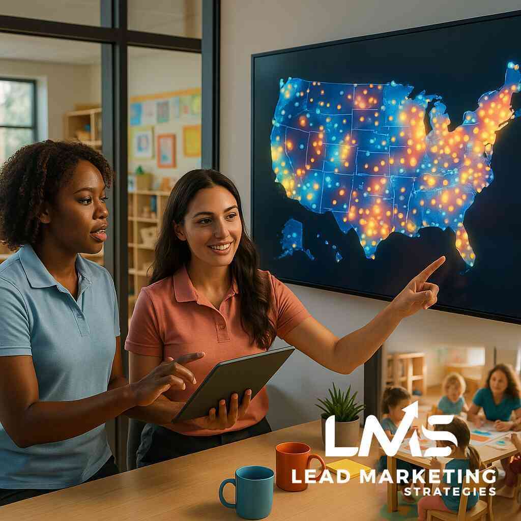Compare Daycare Marketing Trends Across Most States